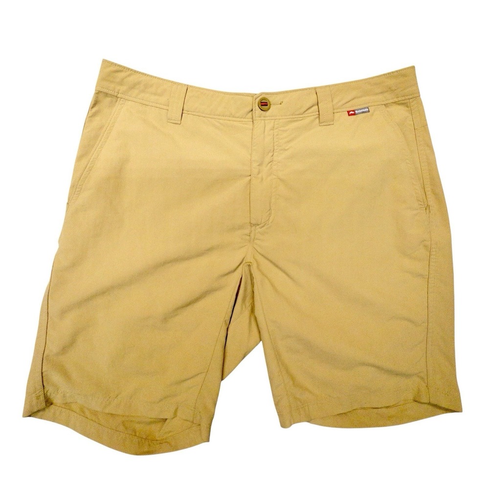Simms Fly Fishing Mens 34 Nylon Wading Shorts Outdoors Gorpcore Lake